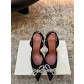 Amina Muaddi 아미나 무아디 힐 구두 신발 9.5cm