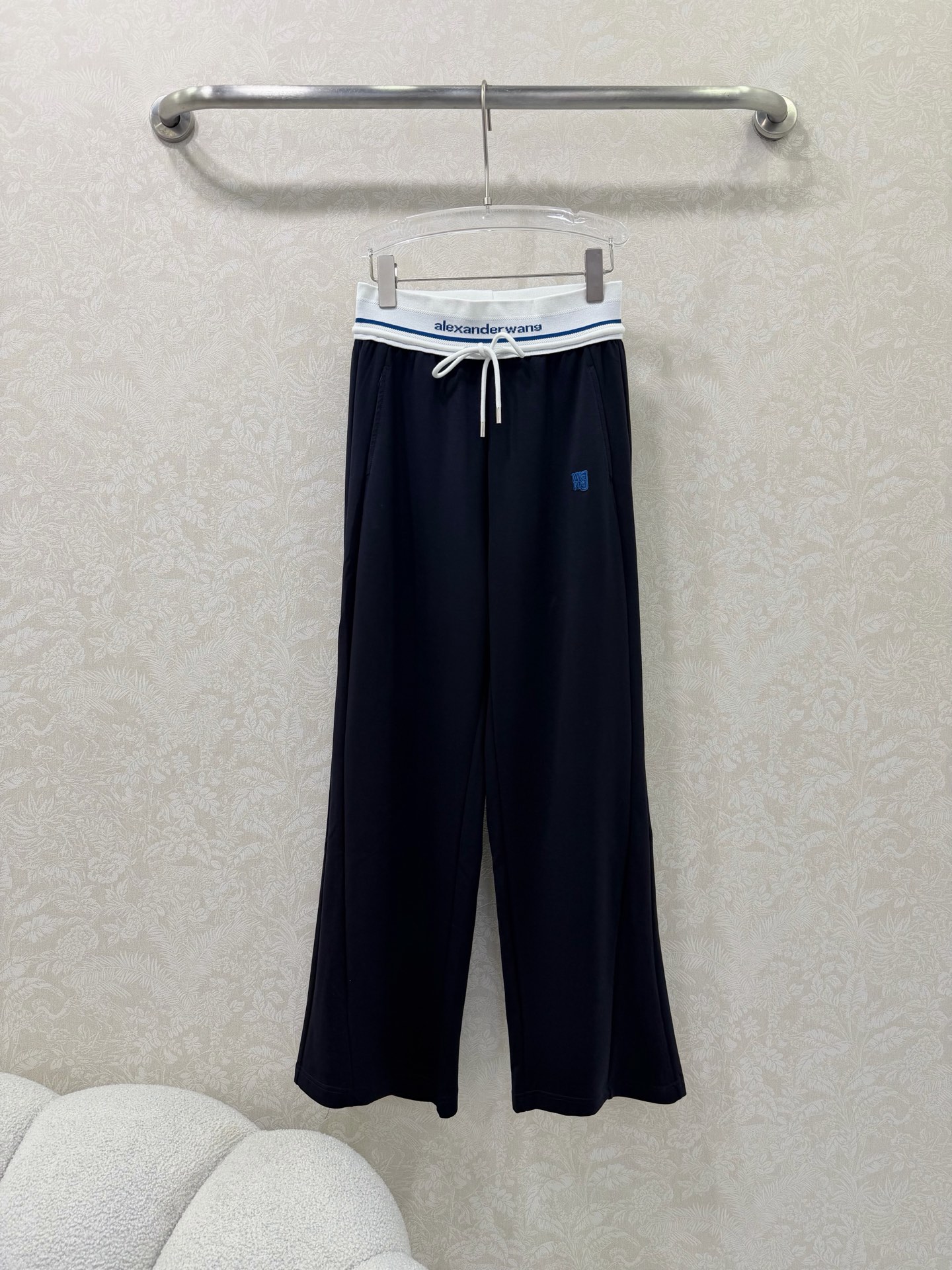 Alexander Wang 알렉산더 왕 26 신상 로고 밴딩 스포티 와이드 팬츠 바지 의류