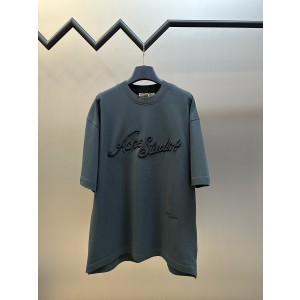 아크네 스튜디오(ACNE STUDIOS) 3D 자수 로고 반팔 티셔츠 의류