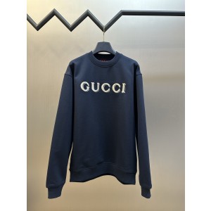 구찌(GUCCI) 로고 자수 코튼 스웨트셔츠 의류