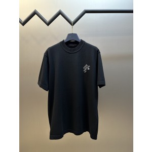 루이비통(LV) 핀 디테일 니트 반팔 티셔츠 의류