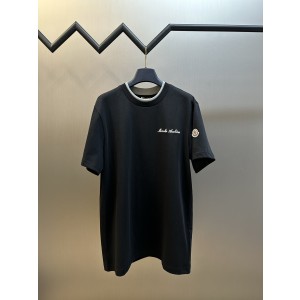 몽클레어 몽클레르(MONCLER) 레이어드 자수 반팔 티셔츠 의류