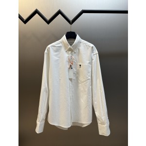 아미(AMI) 자수 포켓 셔츠 의류