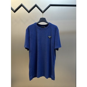 프라다(PRADA) 삼각 로고 타월 반팔 티셔츠 의류