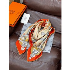 에르메스(HERMES) 캐시미어 실크 목도리 스카프