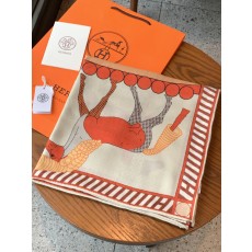 에르메스(HERMES) 풀 스피드 캐시미어 실크 목도리 스카프