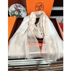 에르메스(HERMES) 체크 캐시미어 목도리 스카프