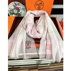 에르메스(HERMES) 체크 캐시미어 목도리 스카프