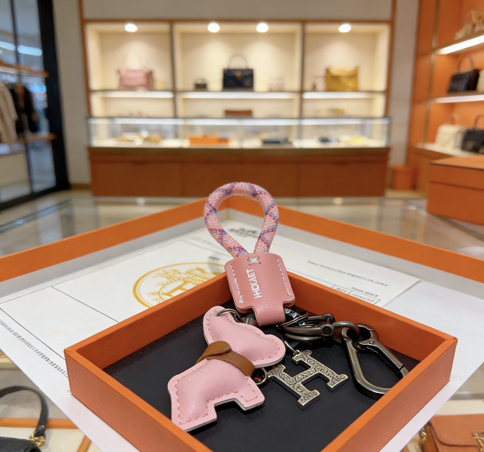 에르메스(HERMES) 키링 키홀더 악세사리