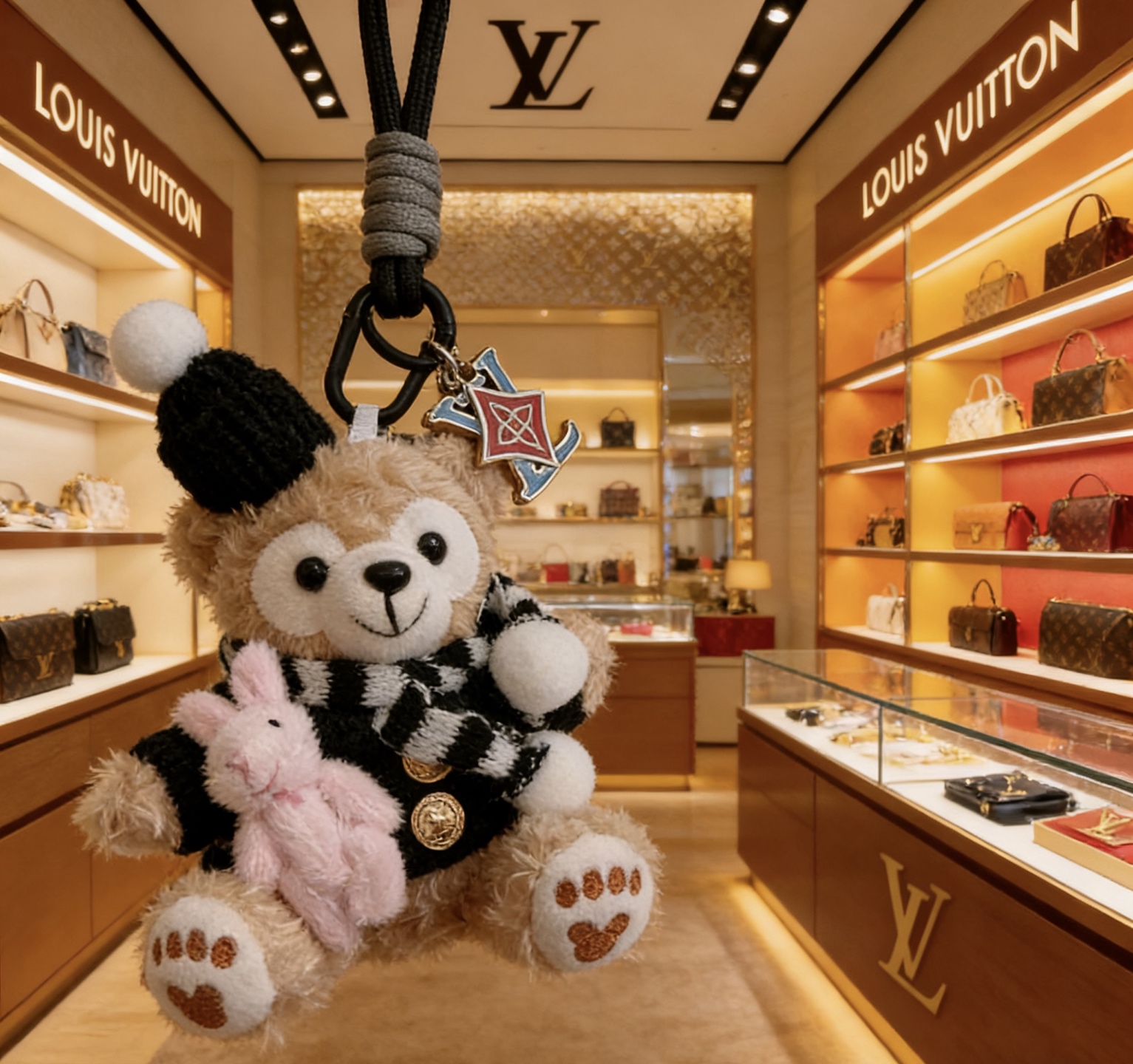 루이비통(LV) Anger Forest 키링 키홀더 악세사리