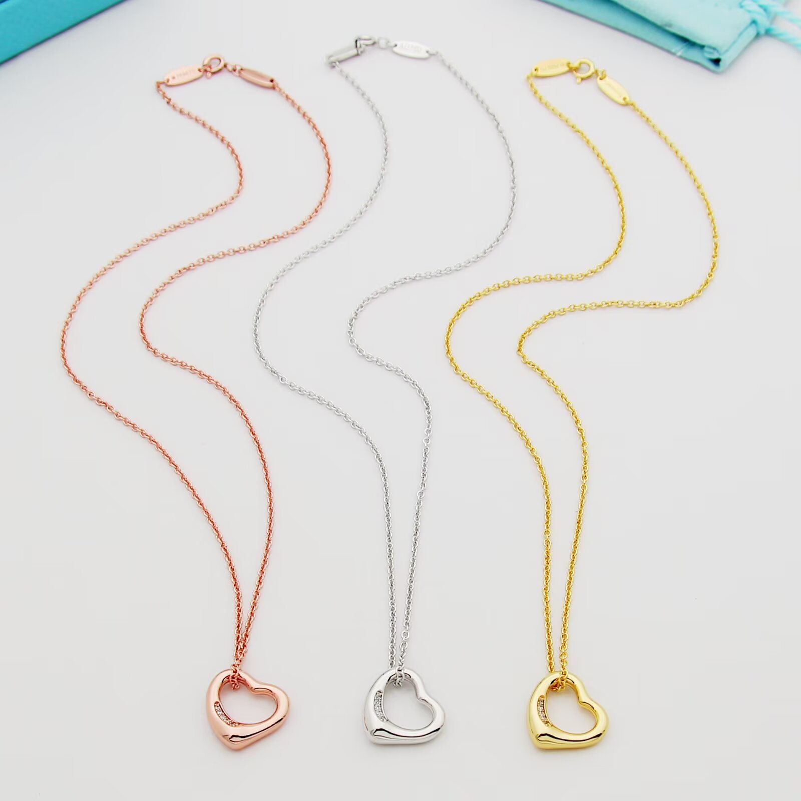 티파니(TIFFANY & CO.) 하트 펜던트 목걸이 악세사리