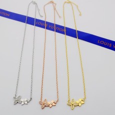 루이비통(LV) 클로버 목걸이·귀걸이 세트 악세사리