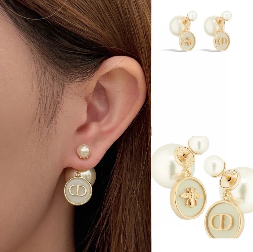 디올(DIOR) CD 진주 드롭 귀걸이 악세사리