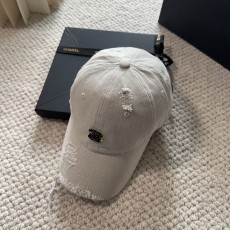 샤넬(CHANEL)로고 볼캡 모자