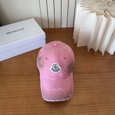 몽클레어 몽클레르(MONCLER) 워싱 디스트로이드 볼캡 모자