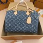 LV 루이비통 스피디 반둘리에(SPEEDY BANDOULIÈRE) 30 데님 토트백 숄더백 가방