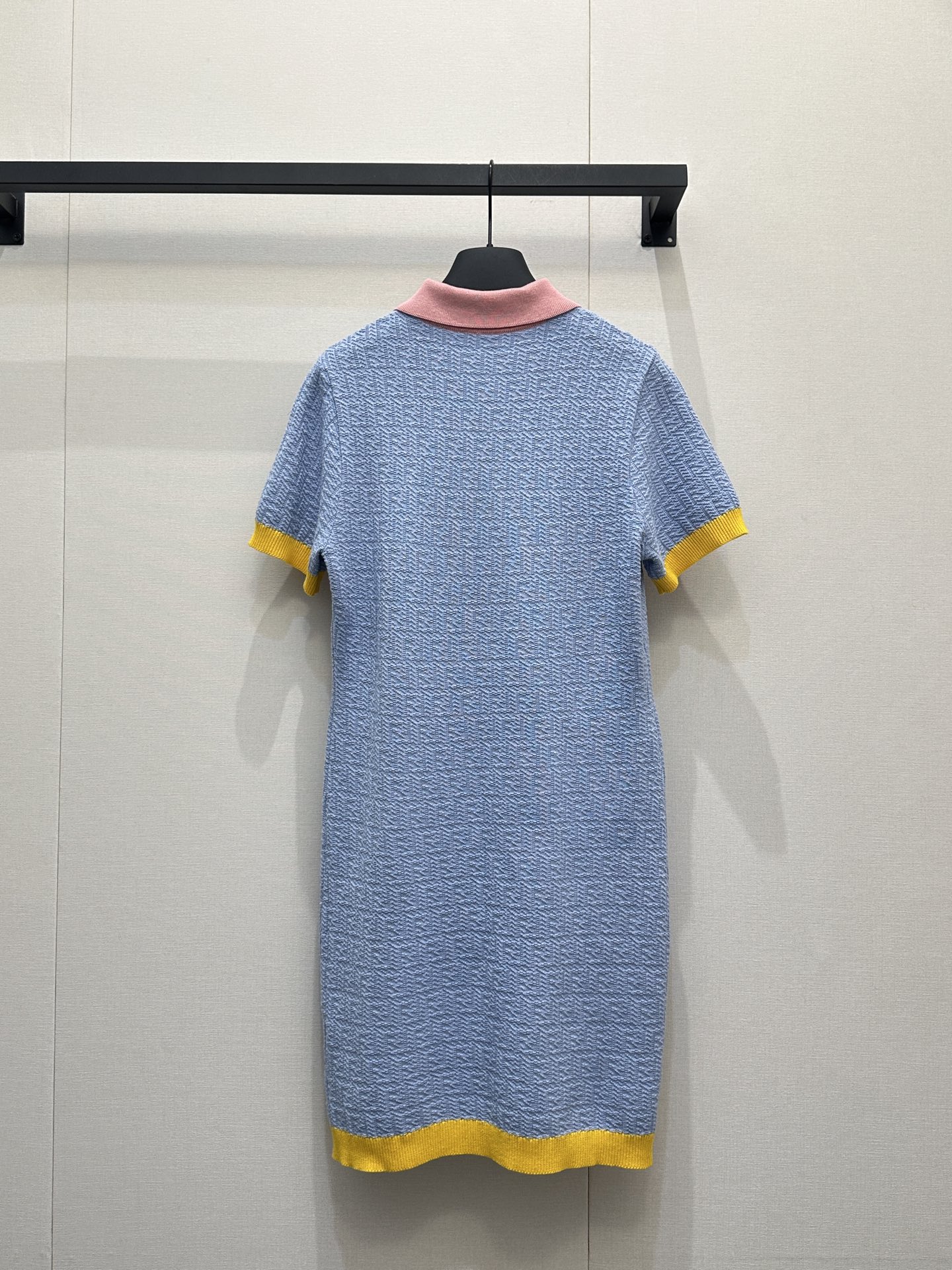 펜디(FENDI) 자카드 니트 반팔 원피스 의류