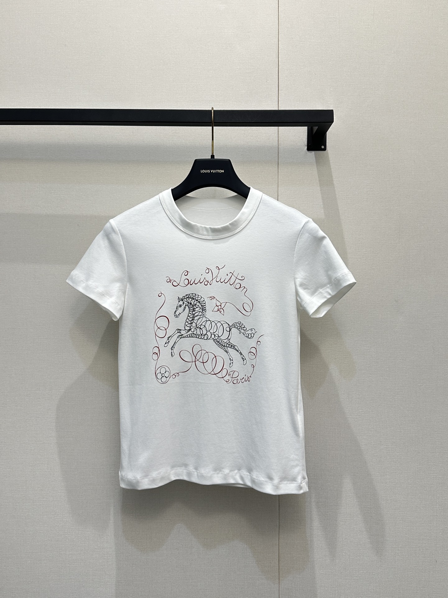 루이비통(LV) 말 프린트 반팔 티셔츠 의류