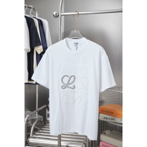 로에베(LOEWE) 아플리케 로고 반팔 티셔츠 의류