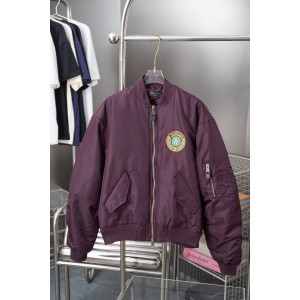 발렌시아가(Balenciaga) 패치 자수 항공 점퍼 의류