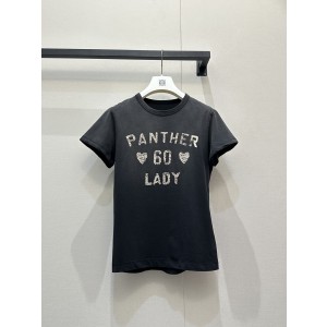 Valentino 발렌티노 배색 로고 코튼 반팔 티셔츠 의류