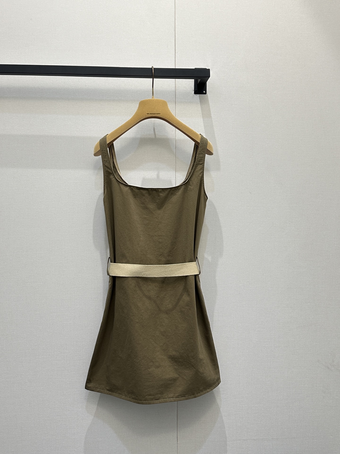 미우미우(MIU MIU) 레터링 패치 워크 베스트 원피스 의류