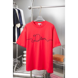 디올(DIOR) CD 자수 로고 반팔 티셔츠 의류