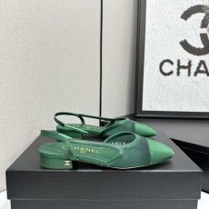 샤넬(CHANEL) 슬링백 투톤 샌들 신발