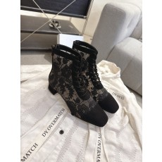디올(DIOR) J’ADIOR 자수 니트 앵클 부츠 신발