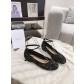 디올(DIOR) 진주 퀼팅 발레 플랫 슈즈 신발