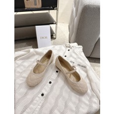 디올(DIOR) 진주 까나쥬 발레리나 플랫 신발
