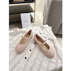 디올(DIOR) 진주 까나쥬 발레리나 플랫 신발