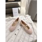 디올(DIOR) 진주 까나쥬 발레리나 플랫 신발