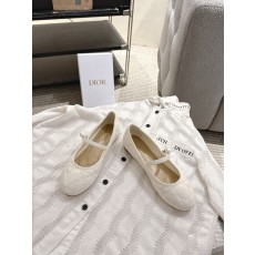 디올(DIOR) 진주 까나쥬 발레리나 플랫 신발