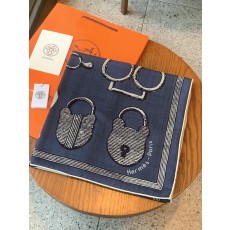 에르메스(HERMES) 캐시미어 실크 숄 목도리 스카프