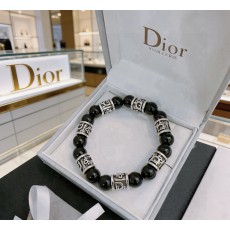디올(DIOR) 마노 스톤 실버 팔찌 악세사리