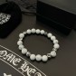크롬하츠(Chrome Hearts) 화이트 터키석 멀티 비즈 팔찌 악세사리