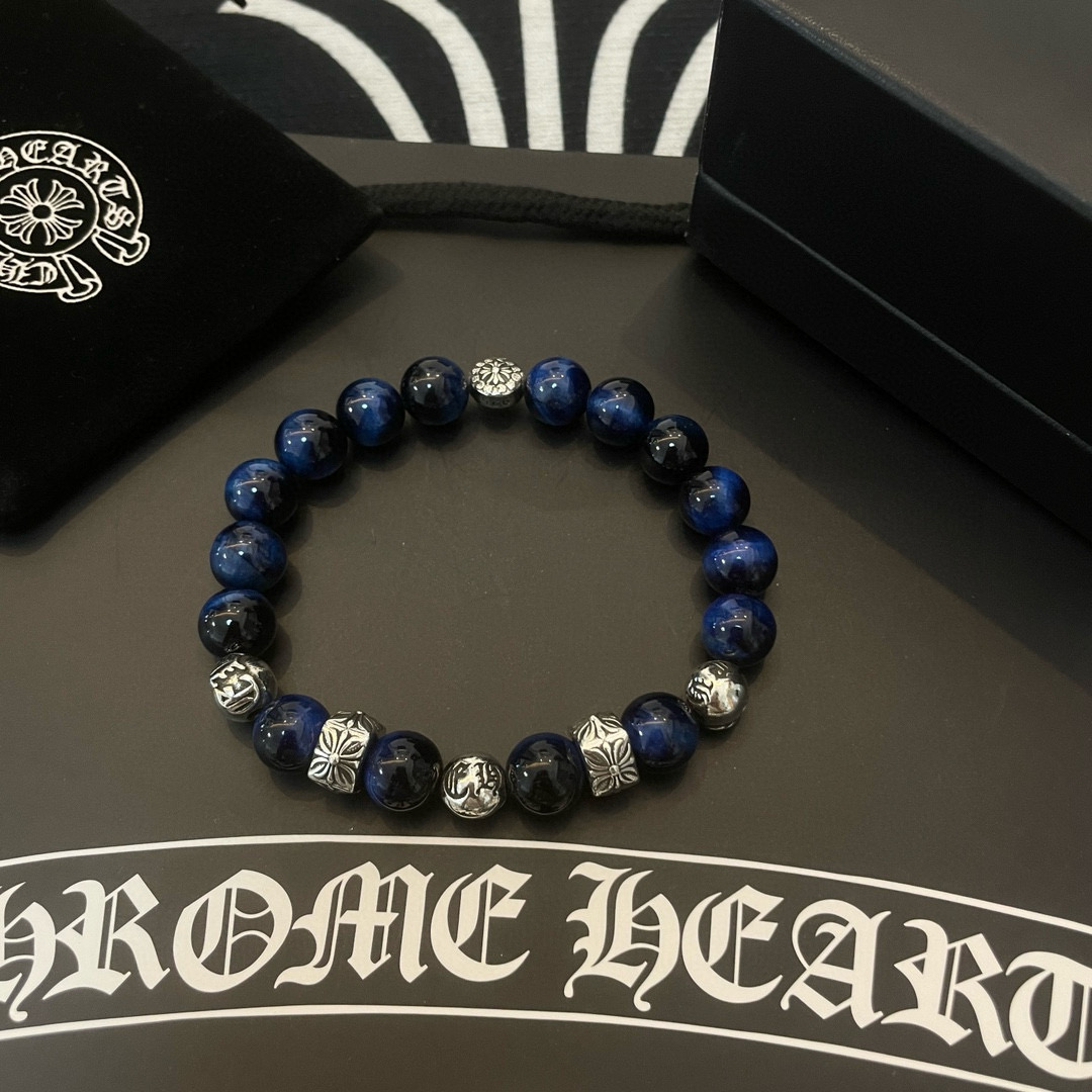 크롬하츠(Chrome Hearts) 멀티 장식 비즈 팔찌 악세사리