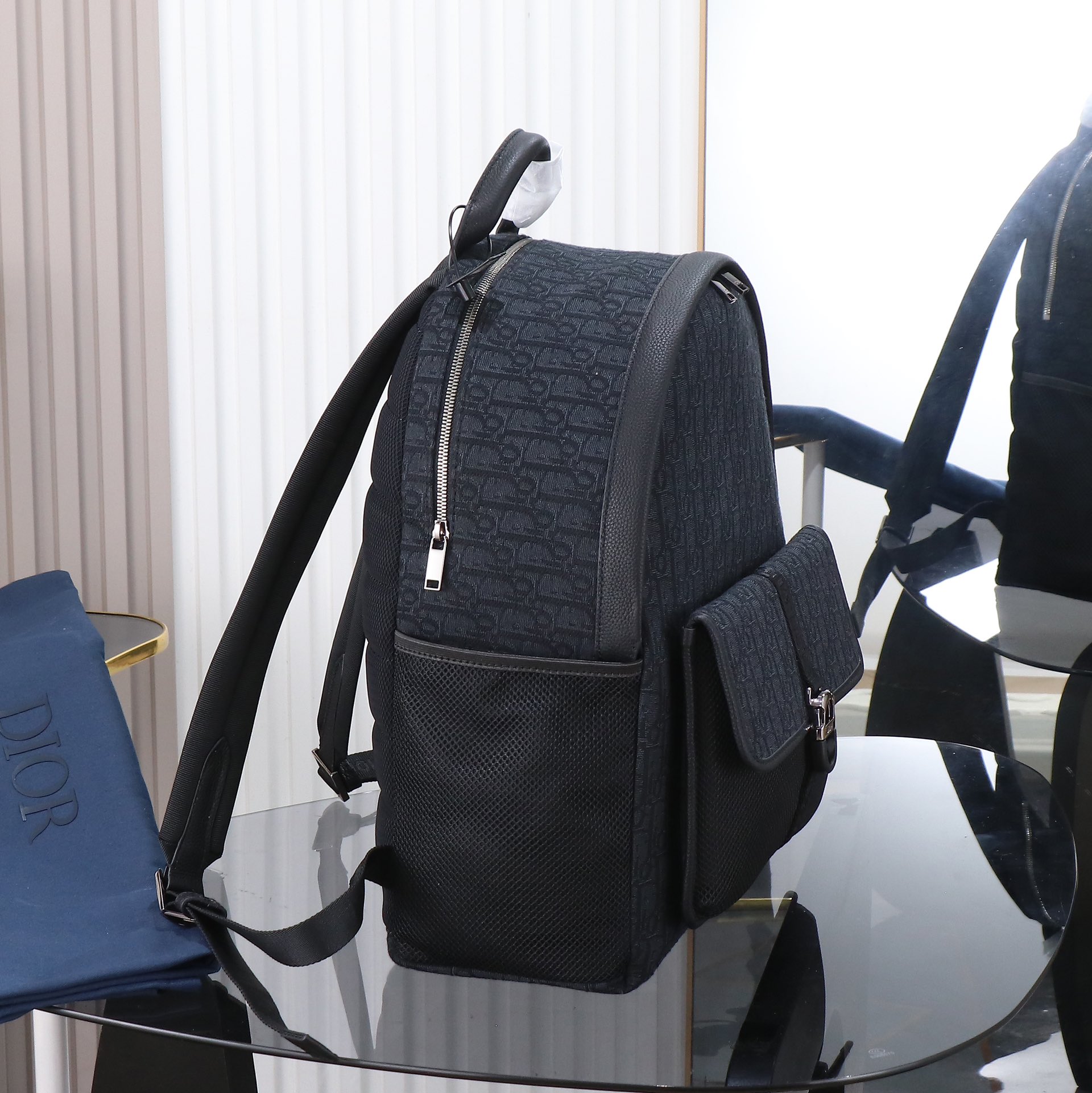 Dior CD 디올 8(Dior 8) 오블리크 백팩 - 올 블랙 가방