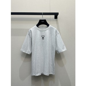 셀린느(CELINE) 트리옹프 자수 반팔 티셔츠 의류