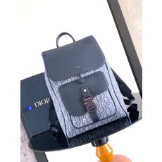Dior CD 디올 새들 플랩 백팩 (네이비 오블리크) 가방