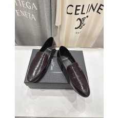 생로랑(SAINT LAURENT) 플랫 마리제 로퍼 신발