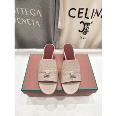 로로피아나(Loro Piana) 플랫 슬리퍼 샌들 신발