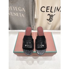 로로피아나(Loro Piana) 플랫 슬리퍼 샌들 신발