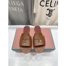 로로피아나(Loro Piana) 플랫 슬리퍼 샌들 신발