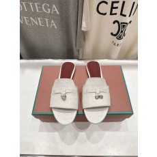 로로피아나(Loro Piana) 플랫 슬리퍼 샌들 신발