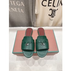 로로피아나(Loro Piana) 플랫 슬리퍼 샌들 신발