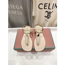 로로피아나(Loro Piana) 플랫 쪼리 샌들 신발