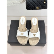 샤넬(CHANEL) 클래식 우드 플랫폼 슬리퍼 샌들 신발