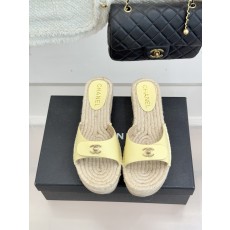 샤넬(CHANEL) 클래식 우드 플랫폼 슬리퍼 샌들 신발